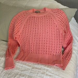 J Crew Pointelle sweater, size Small